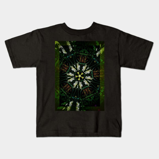 Flower In The Grass Kids T-Shirt by Marsal